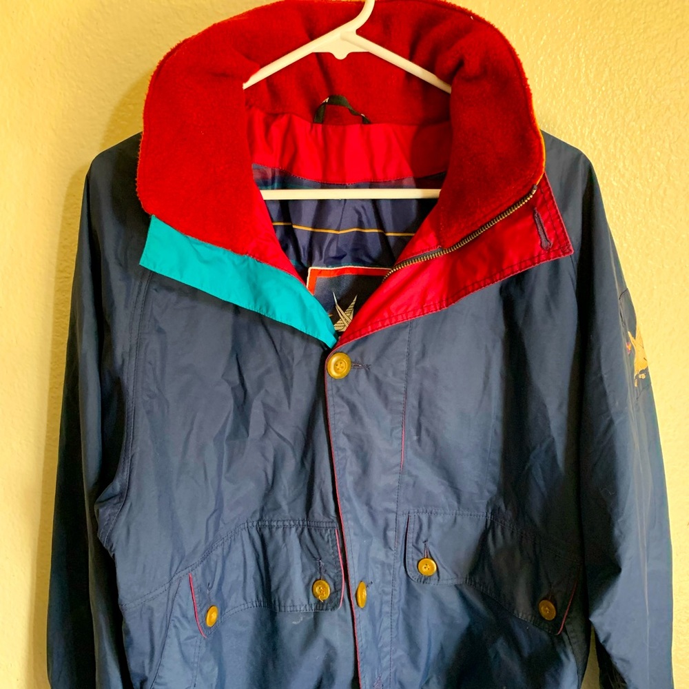 Vintage 90s Hally Hansen rain jacket